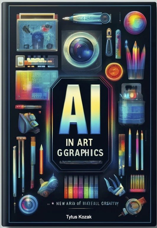 AI w Sztuce i Grafice: Nowa Era Kreatywności Cyfrowej okładka