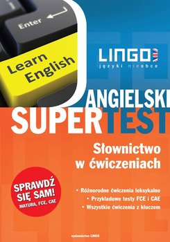 Angielski Supertest. Słownictwo w ćwiczeniach okładka