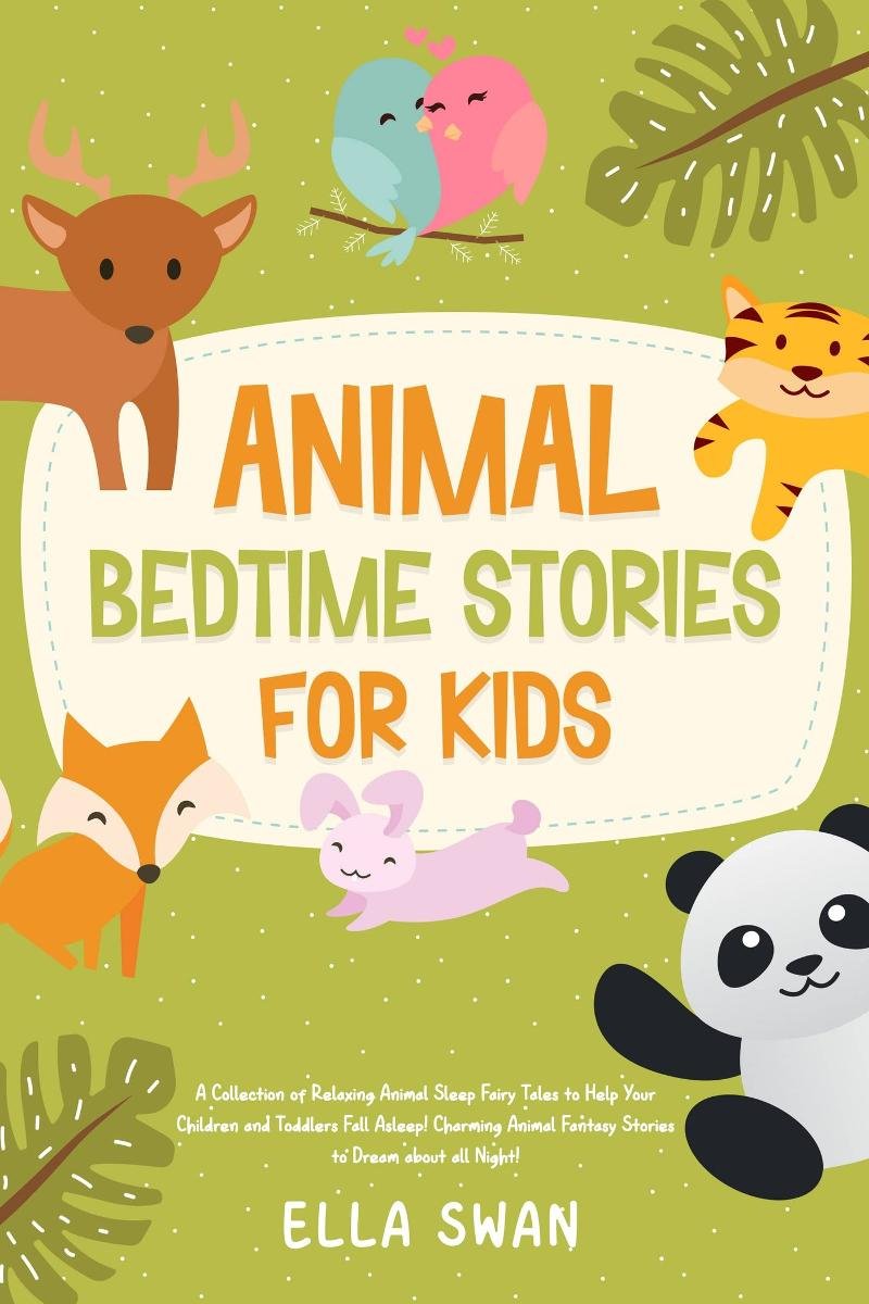 Animal Bedtime Stories For Kids okładka