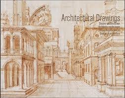 Architectural drawings. Kolekcja 5 reprodukcji okładka