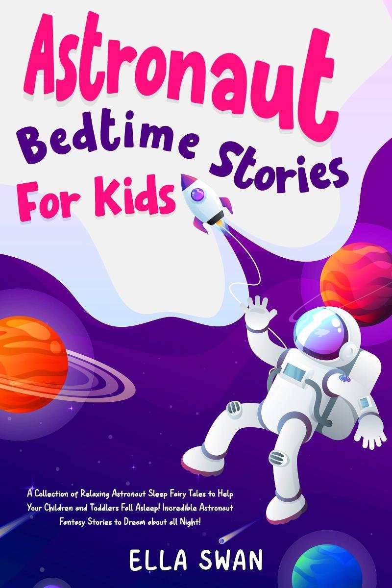 Astronaut Bedtime Stories For Kids okładka
