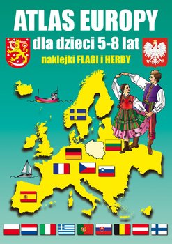 Atlas Europy dla dzieci 5-8 lat okładka