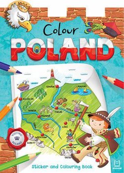 Colour Poland. Sticker and Colouring Book for Children okładka