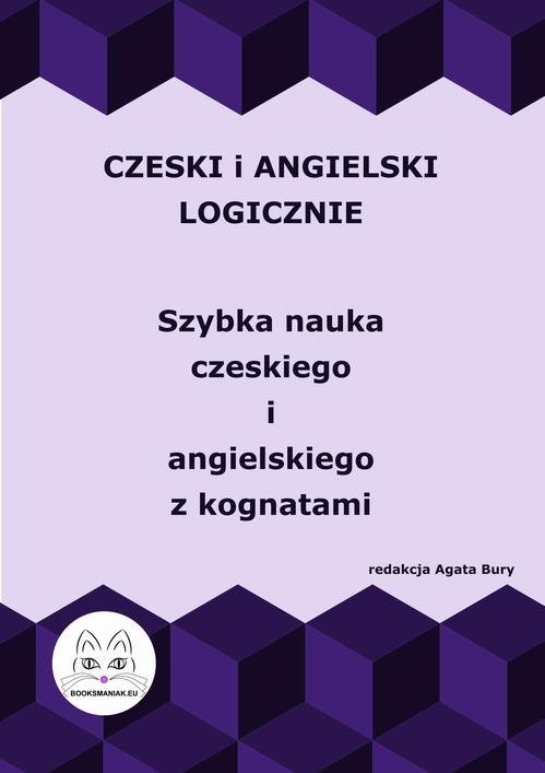 Czeski i angielski logicznie. Szybka nauka czeskiego i angielski z kognatami okładka