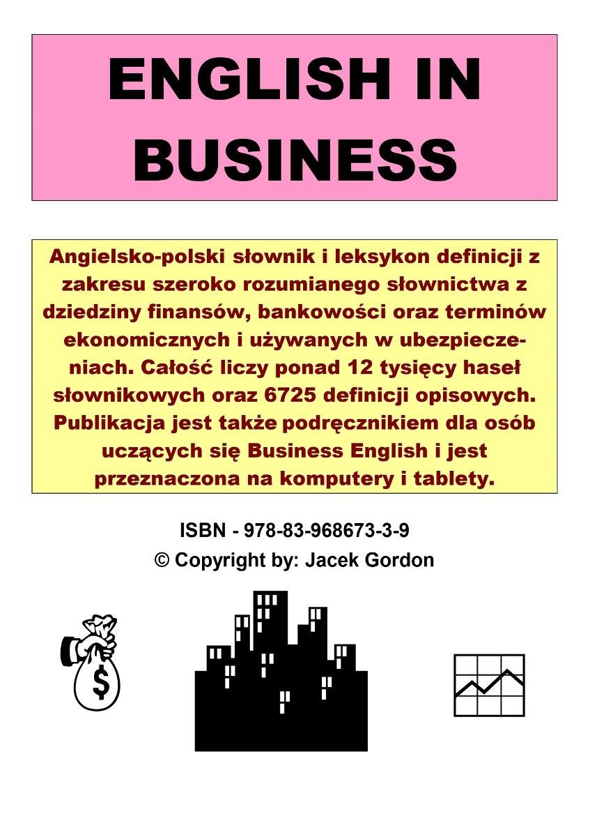 English in Business okładka