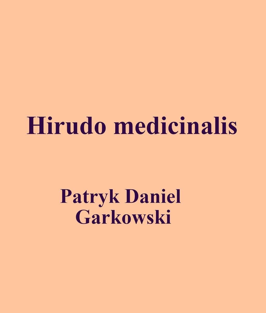 Hirudo medicinalis okładka