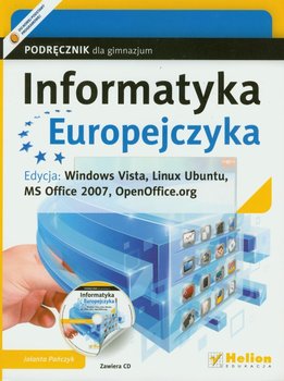 Informatyka Europejczyka. Podręcznik. Edycja Windows Vista. Gimnazjum okładka