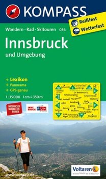Innsbruck i okolice. Mapa 1:35 000 okładka