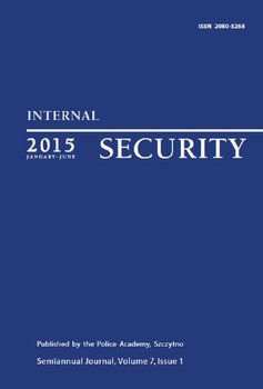 Internal Security (January-June) Vol. 7/1/2015 okładka