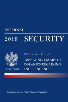 Internal security special issue 100 anniversary of Poland's regaining independence okładka
