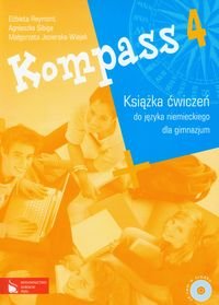 Kompass 4. Język niemiecki. Książka ćwiczeń dla gimnazjum + CD okładka
