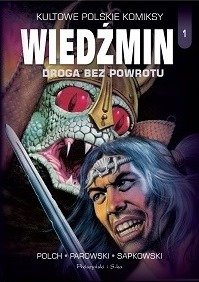 Kultowe polskie komiksy. Wiedźmin 1 okładka