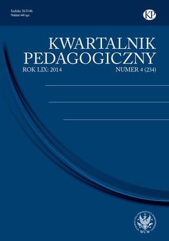 Kwartalnik Pedagogiczny 2014/4 (234) okładka