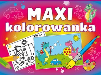 MAXI kolorowanka okładka