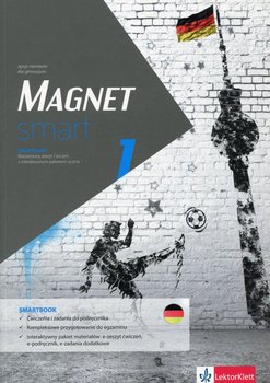 Magnet smart 1. Smartbook. Język niemiecki. Zeszyt ćwiczeń z interaktywnym apkietem ucznia. Poziom rozszerzony. Gimnazjum + DVD okładka