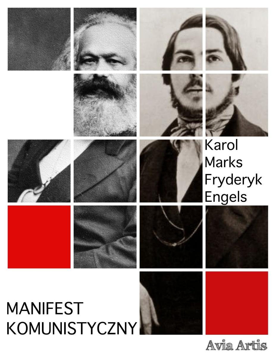 Manifest komunistyczny okładka