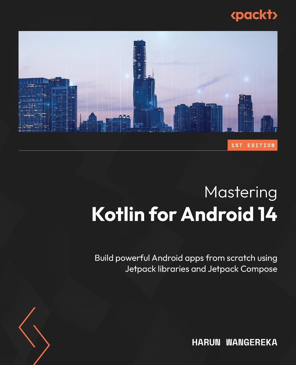 Mastering Kotlin for Android 14 okładka