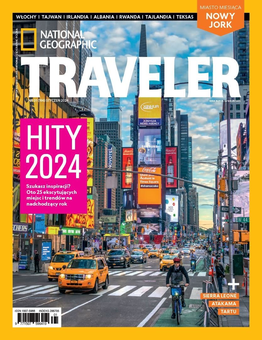 National Geographic Traveler 1/2024 okładka