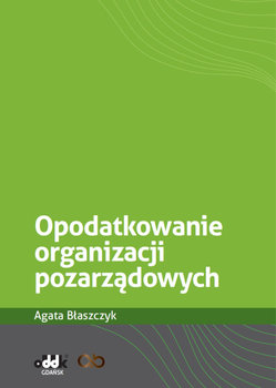 Opodatkowanie organizacji pozarządowych okładka