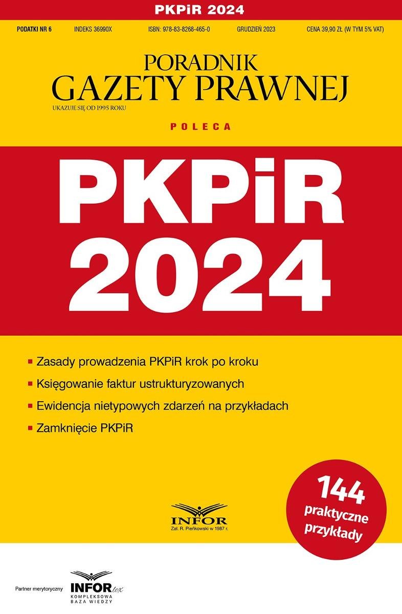PKPiR 2024 okładka