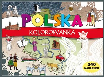 Polska kolorowanka okładka