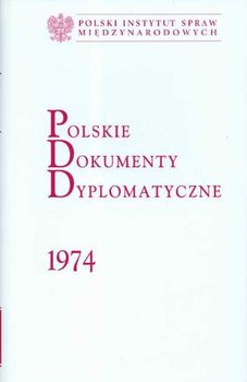 Polskie Dokumenty Dyplomatyczne 1974 okładka