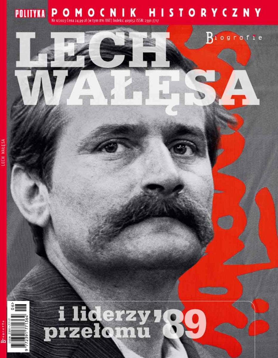 Pomocnik Historyczny. Lech Wałęsa 6/2023 okładka