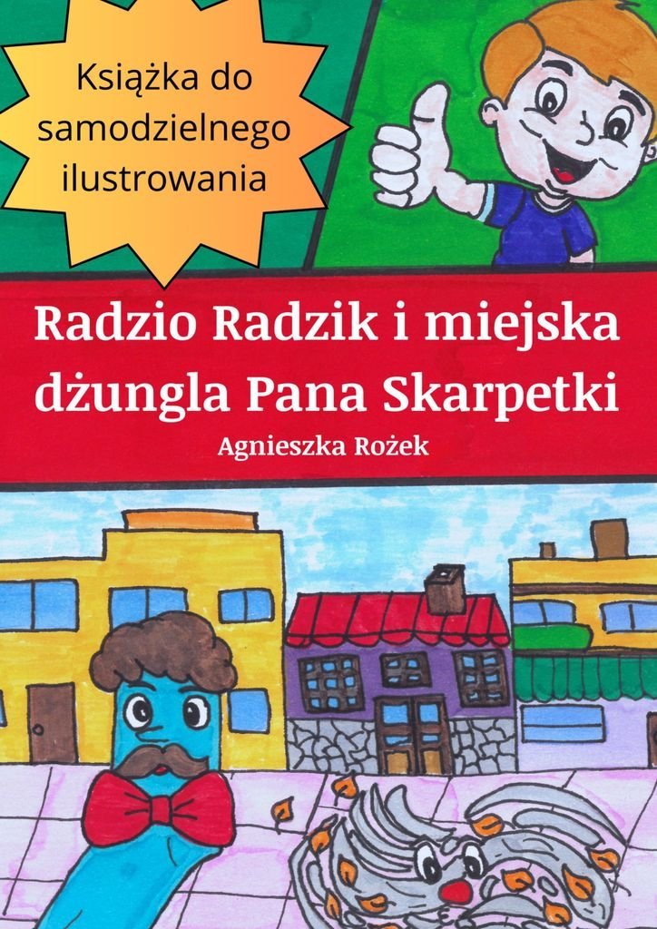 Radzio Radzik i miejska dżungla Pana Skarpetki okładka