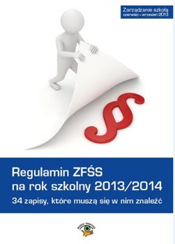 Regulamin ZFŚS na rok szkolny 2013/2014. 34 zapisy, które muszą się w nim znaleźć okładka