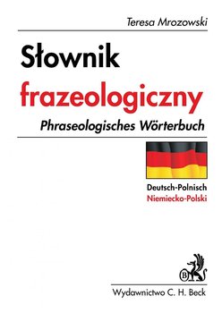Słownik frazeologiczny niemiecko-polski okładka