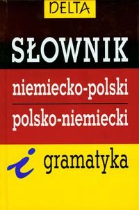 Słownik niemiecko-polski, polsko-niemiecki i gramatyka okładka
