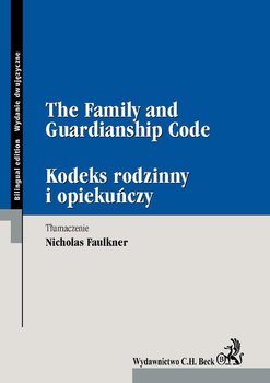 The family and guardianship code. Kodeks rodzinny i opiekuńczy okładka