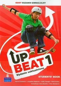 Up beat 1. Students' book gimnazjum okładka