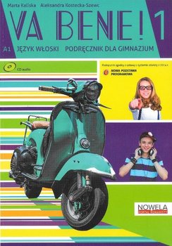 Va Bene! 1. Język włoski. Podręcznik z ćwiczeniami. Gimnazjum + CD okładka