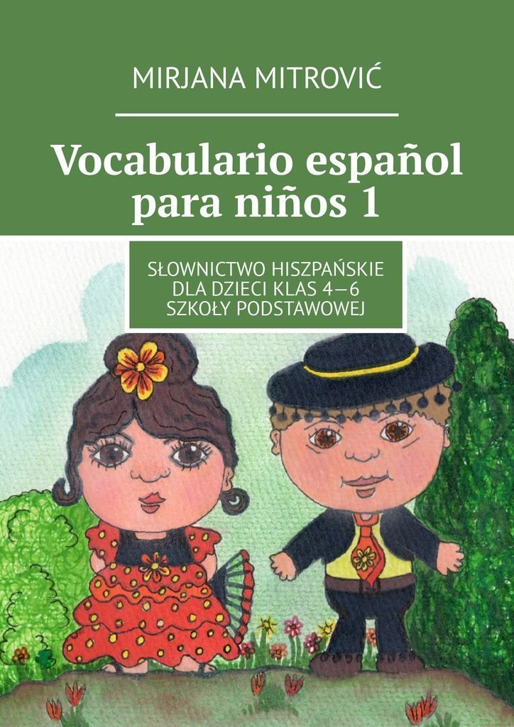 Vocabulario español para niños 1 okładka