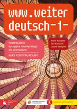 www.weiter deutsch 1. Podręcznik. Kurs kontynuacyjny + CD okładka